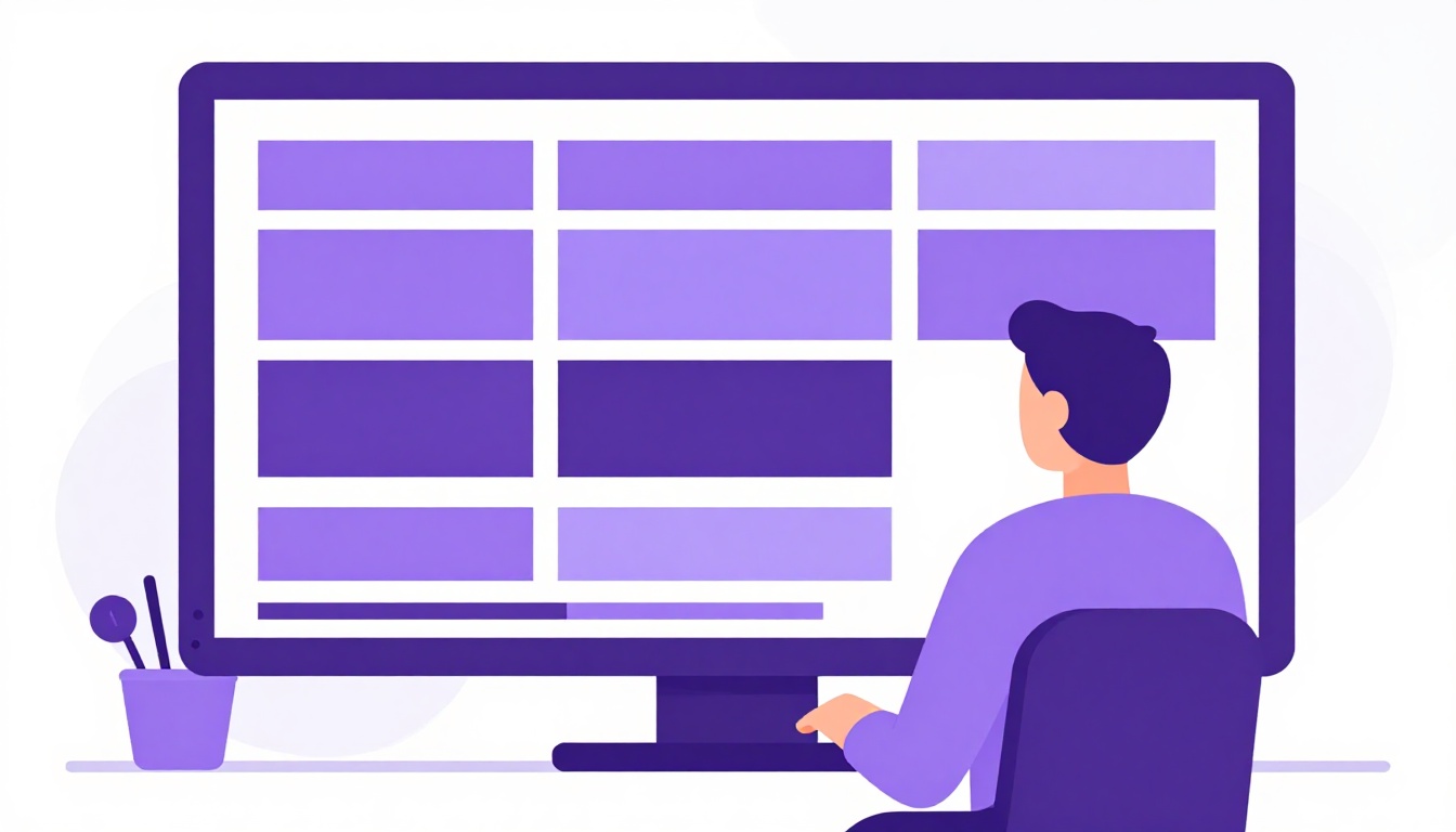 Editor de vídeo trabalhando em uma linha do tempo com múltiplas faixas em um monitor grande