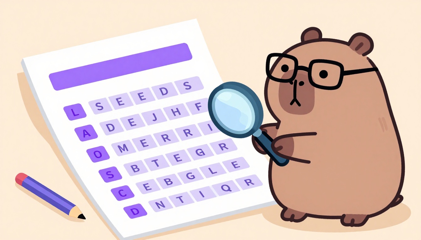 Caça-Palavras em Inglês para Imprimir