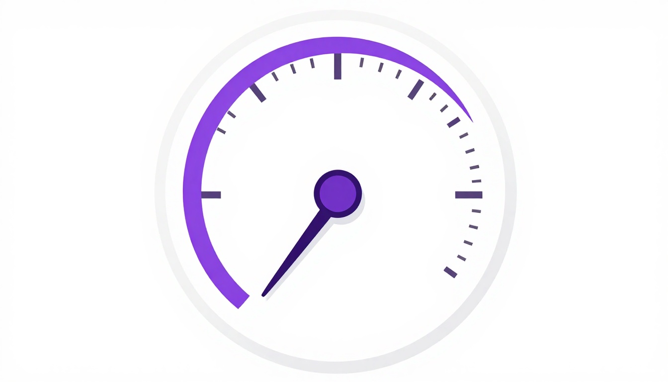 A dial or gauge showing an error rate threshold, illustrating how the Repaso Engine gates progress on mistakes