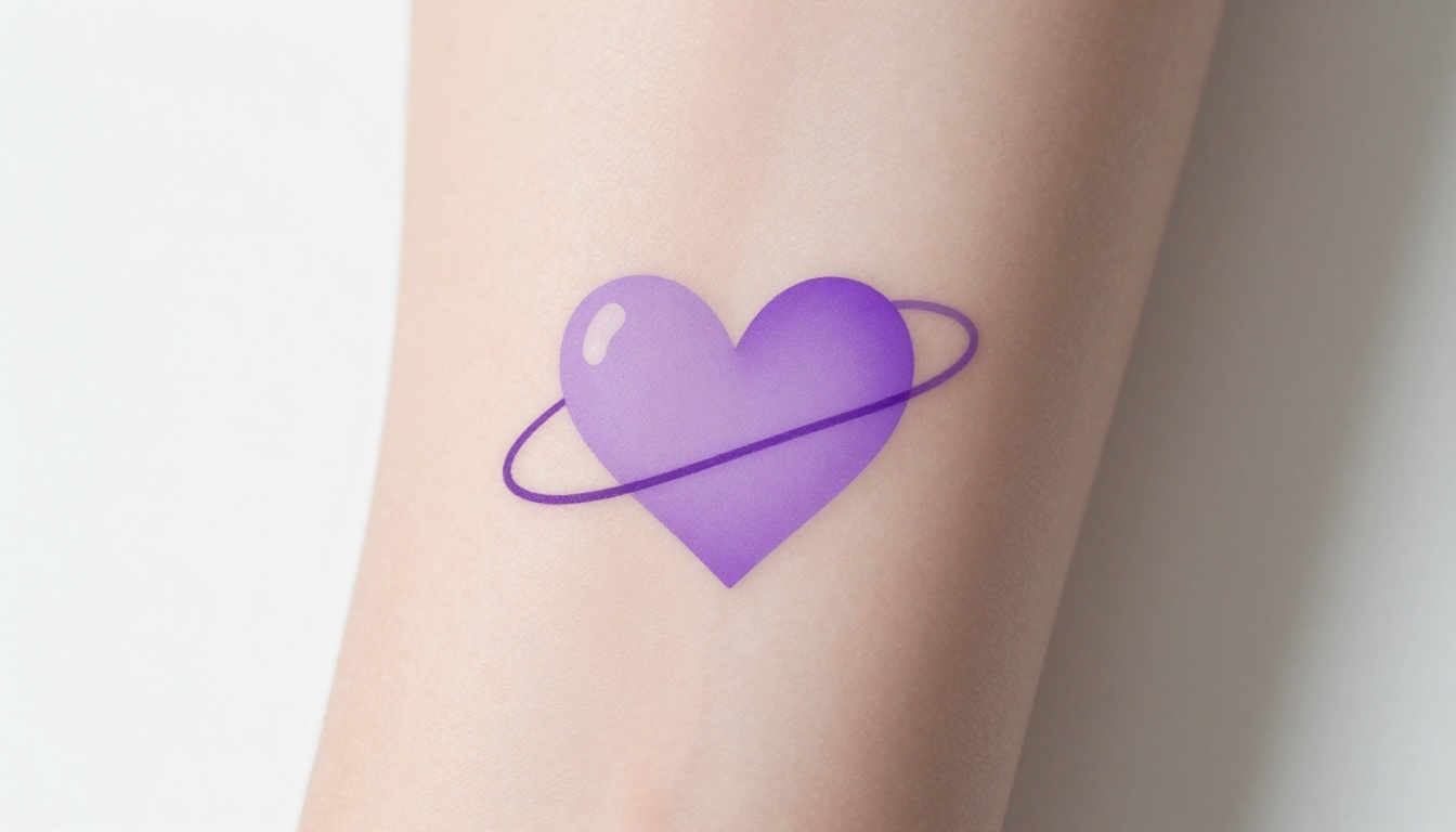 Antebraço com uma tatuagem pequena de uma frase bonita em inglês curta em letra cursiva