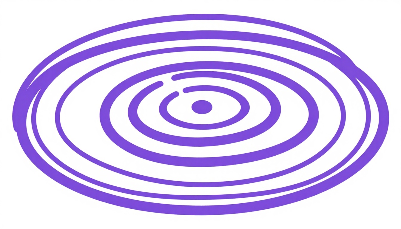 Sound waves rippling from an abstract speech shape, representing the pronunciation of amizade