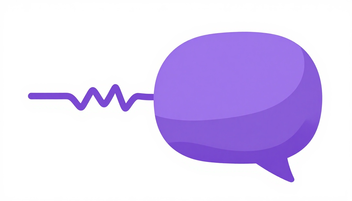 Abstract sound waves and a speech bubble representing the nasal vowel sound in João