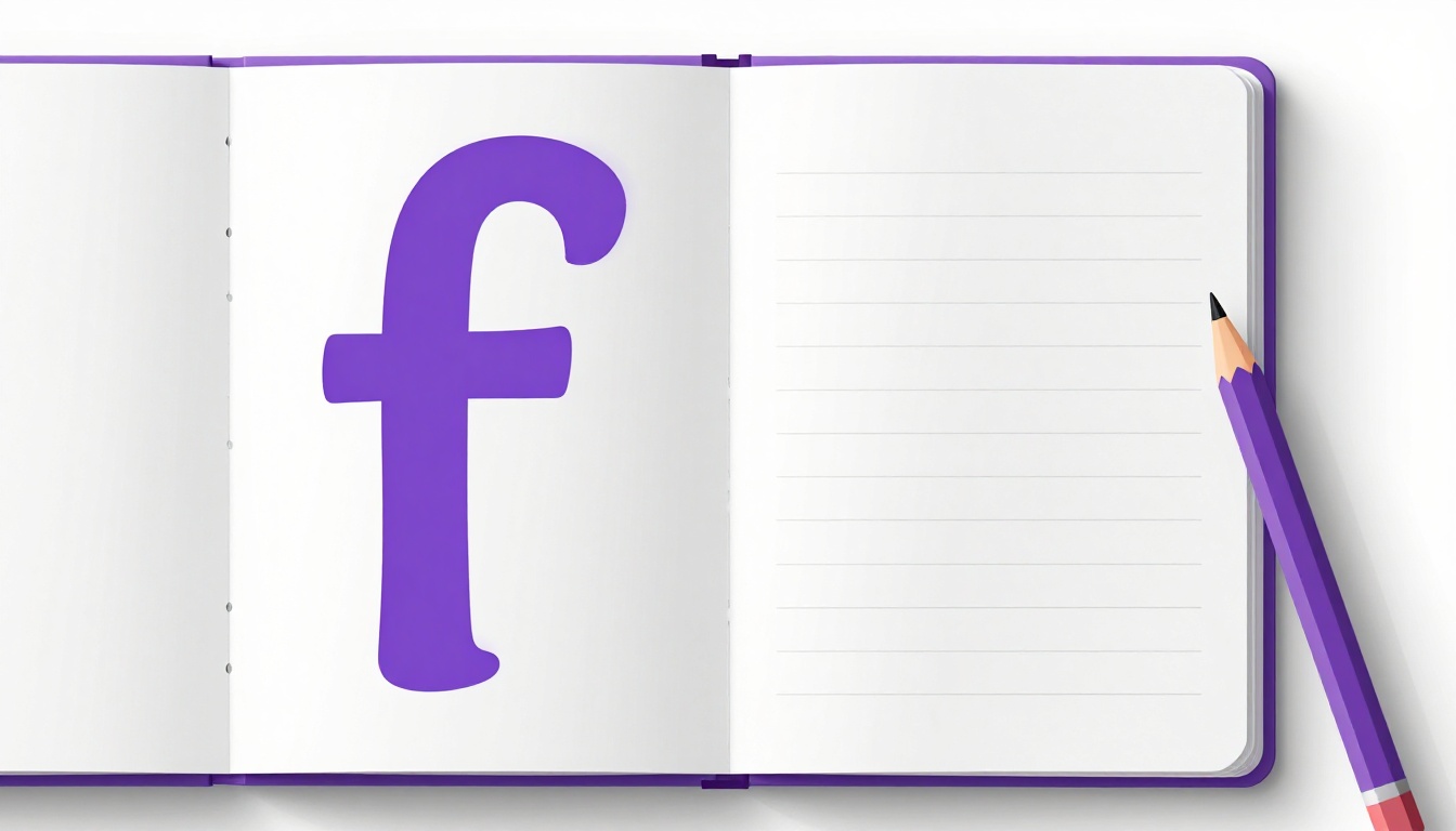 caderno aberto com os nomes dos meses em inglês escritos e a primeira letra maiúscula destacada