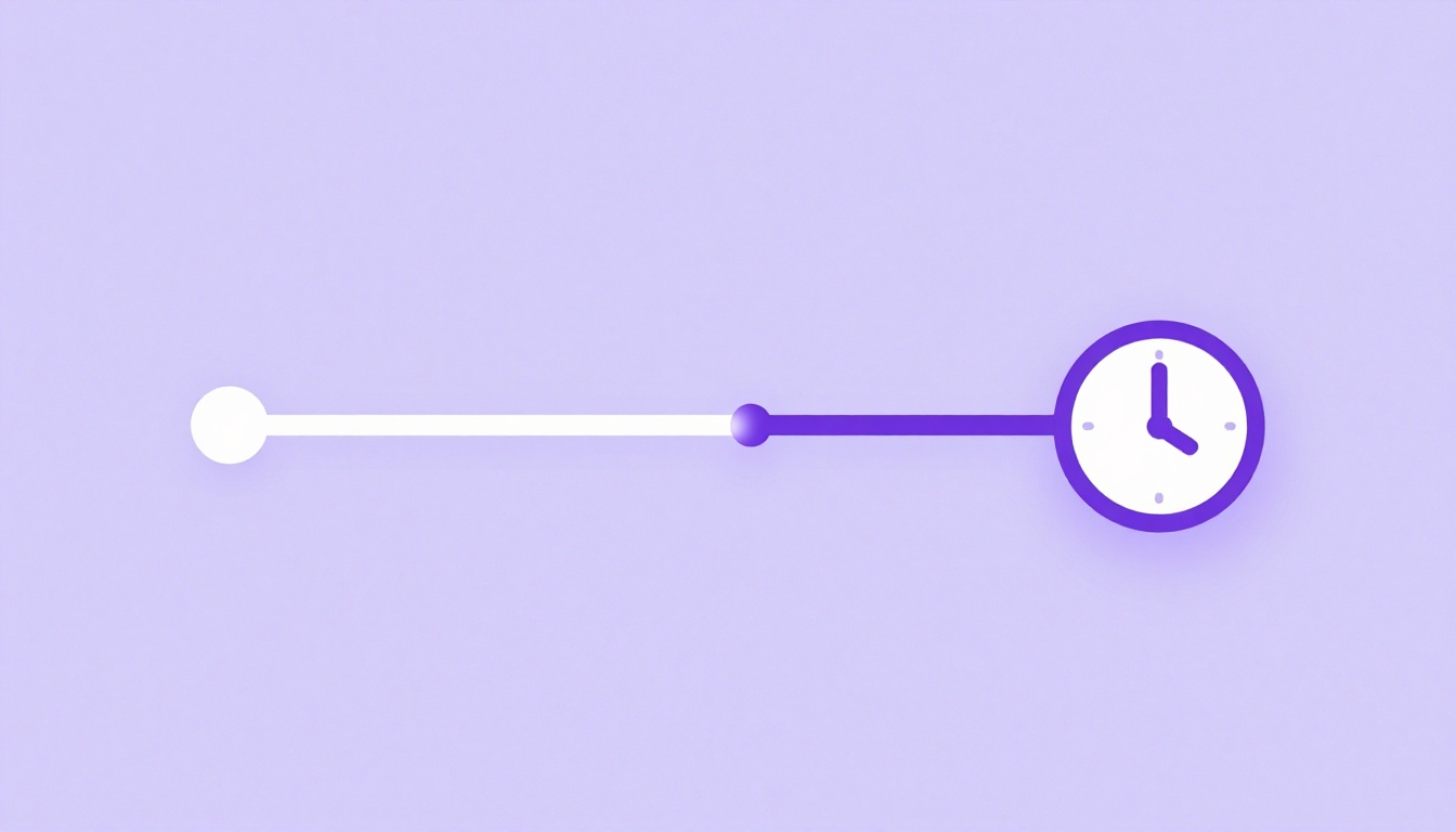 Linha do tempo mostrando a diferença entre present perfect e simple past