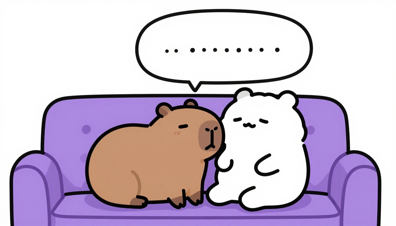 Capy practicando conversación en inglés a diario para complementar las clases particulares