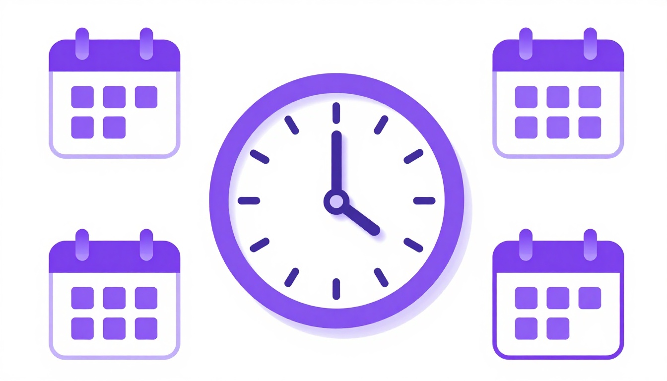 Linha do tempo dos tempos contínuos em inglês com o verbo no gerúndio