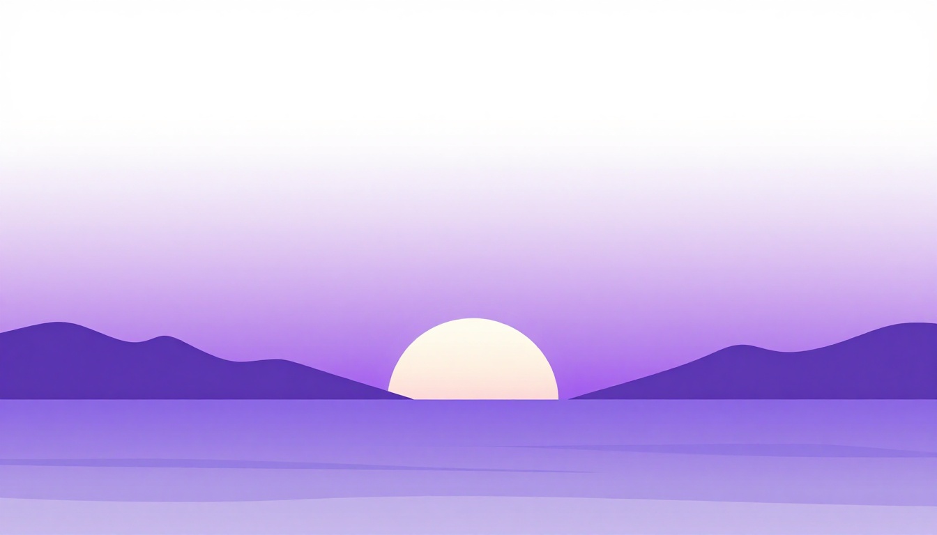 sunrise and sunset scene over a coastal horizon suggesting different times of day
